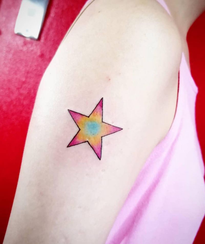 30 Awesome Star Tattoos You Must Love
