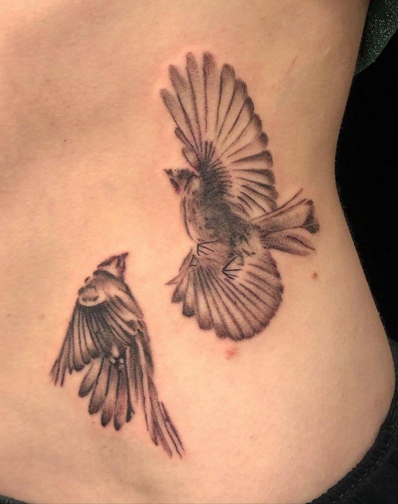 30 Gorgeous Fantail Tattoos You Must Love