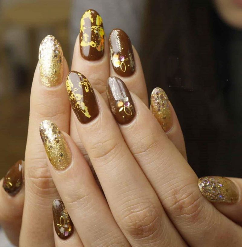 30 Gorgeous Chocolate Nail Art Designs Just For You