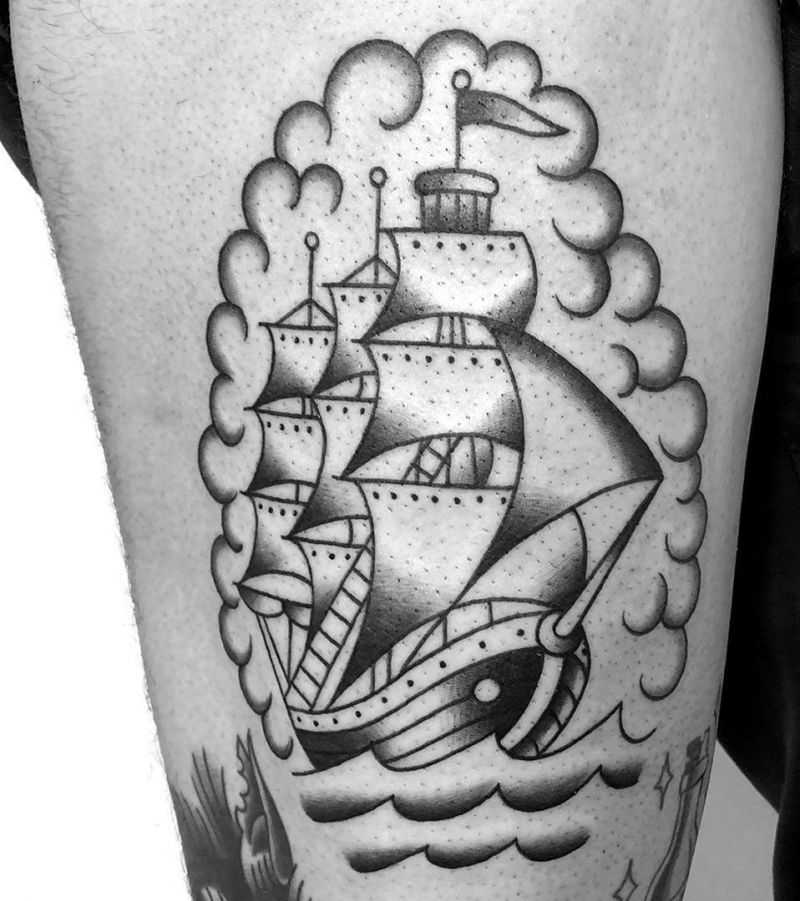 30 Pretty Sailor Tattoos You Must Try