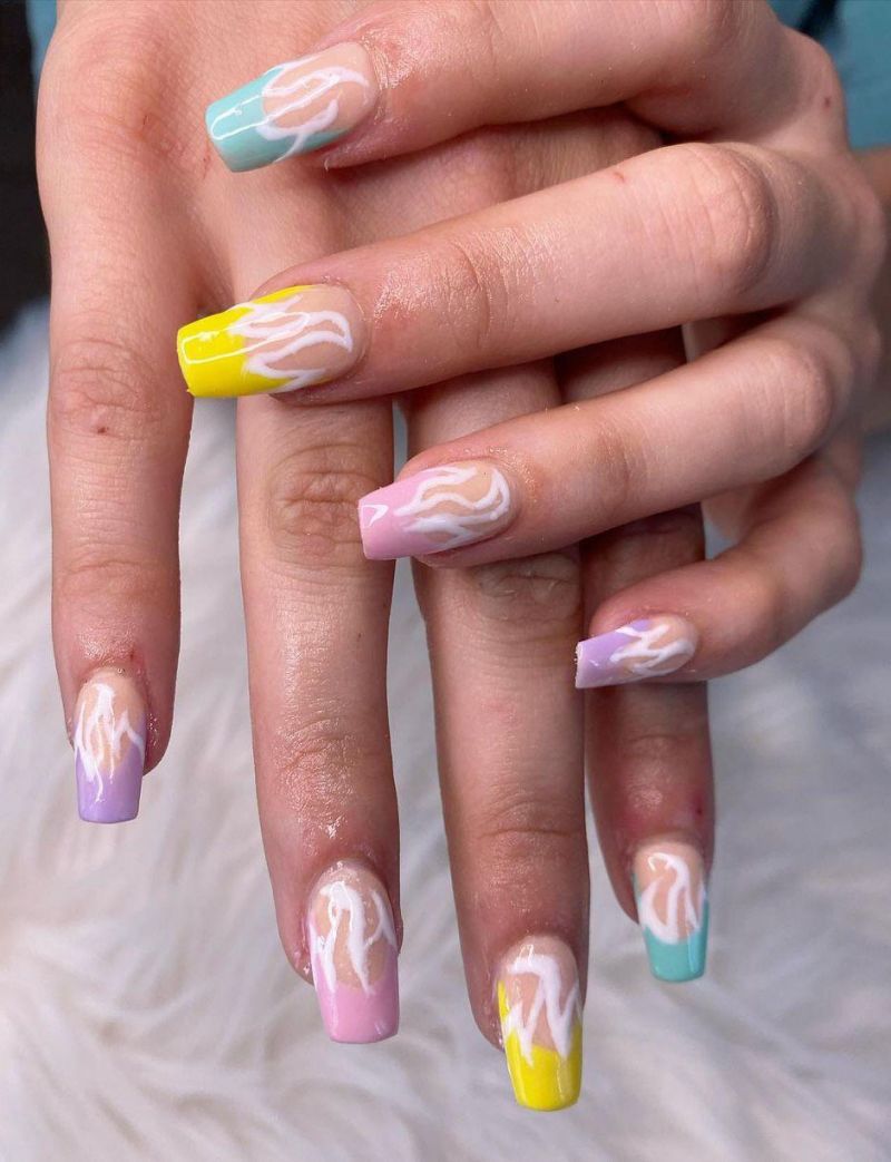 30 Pretty Fire Nail Art Designs You Must Try