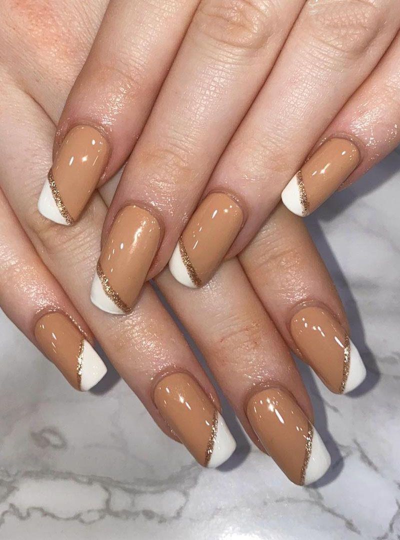30 Pretty Side Tip Nails You Must Love