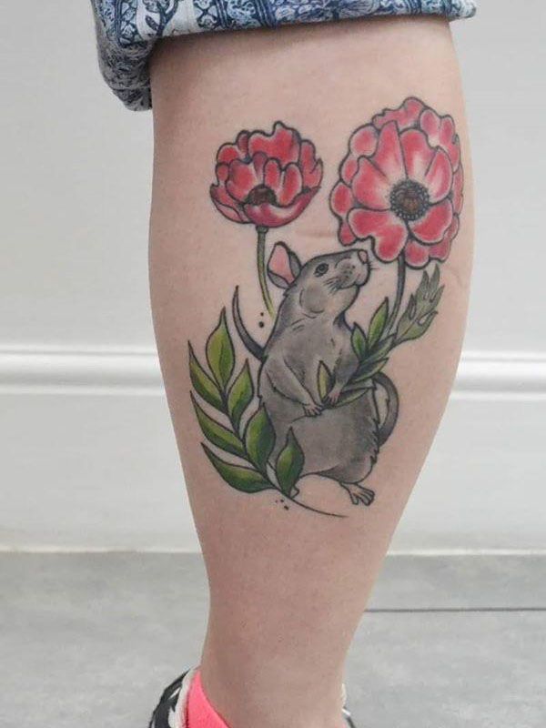 30 Awesome Rat Tattoos Give You Inspiration