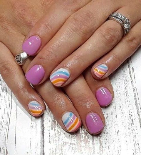 30 Trendy Rainbow Nail Art Designs You Must Love