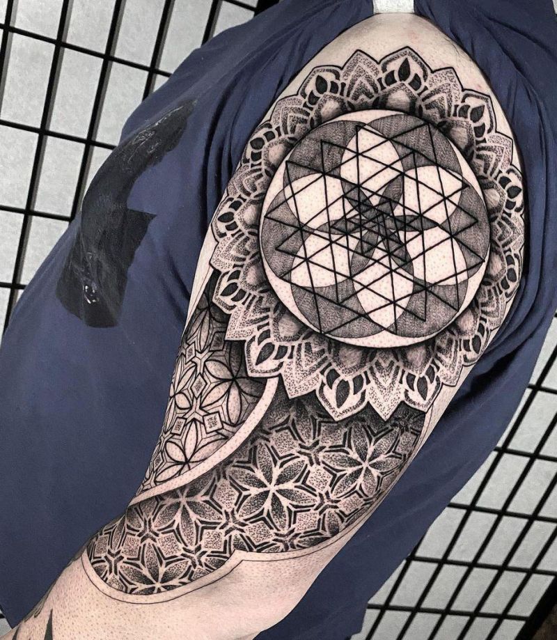 30 Pretty Seed of life Tattoos You Must Love