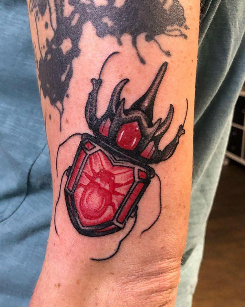 30 Pretty Beetle Tattoos You Must Love