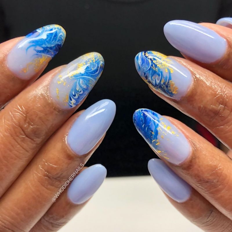 30 Gorgeous Wave Nail Art Designs You Must Try