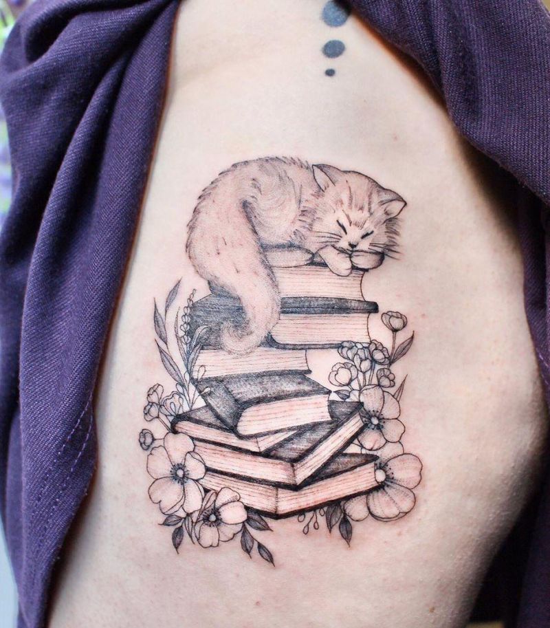 30 Pretty Book Tattoos You Must Try