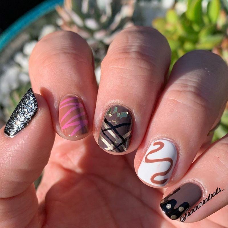 30 Gorgeous Chocolate Nail Art Designs Just For You