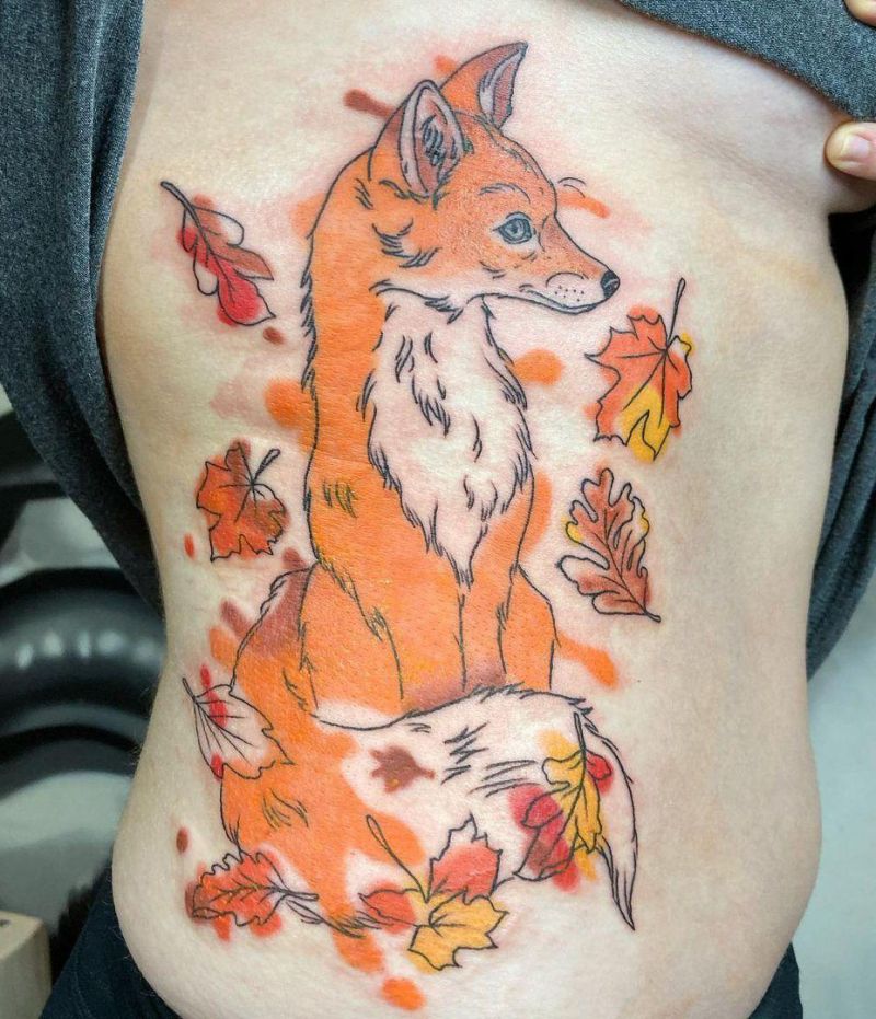 30 Pretty Fox Tattoos For Inspiration