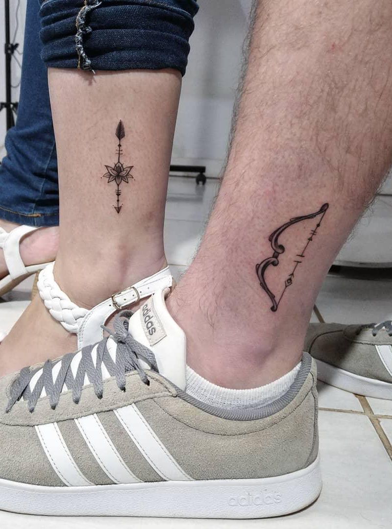 30 Pretty Bow and Arrow Tattoos Make You Attractive