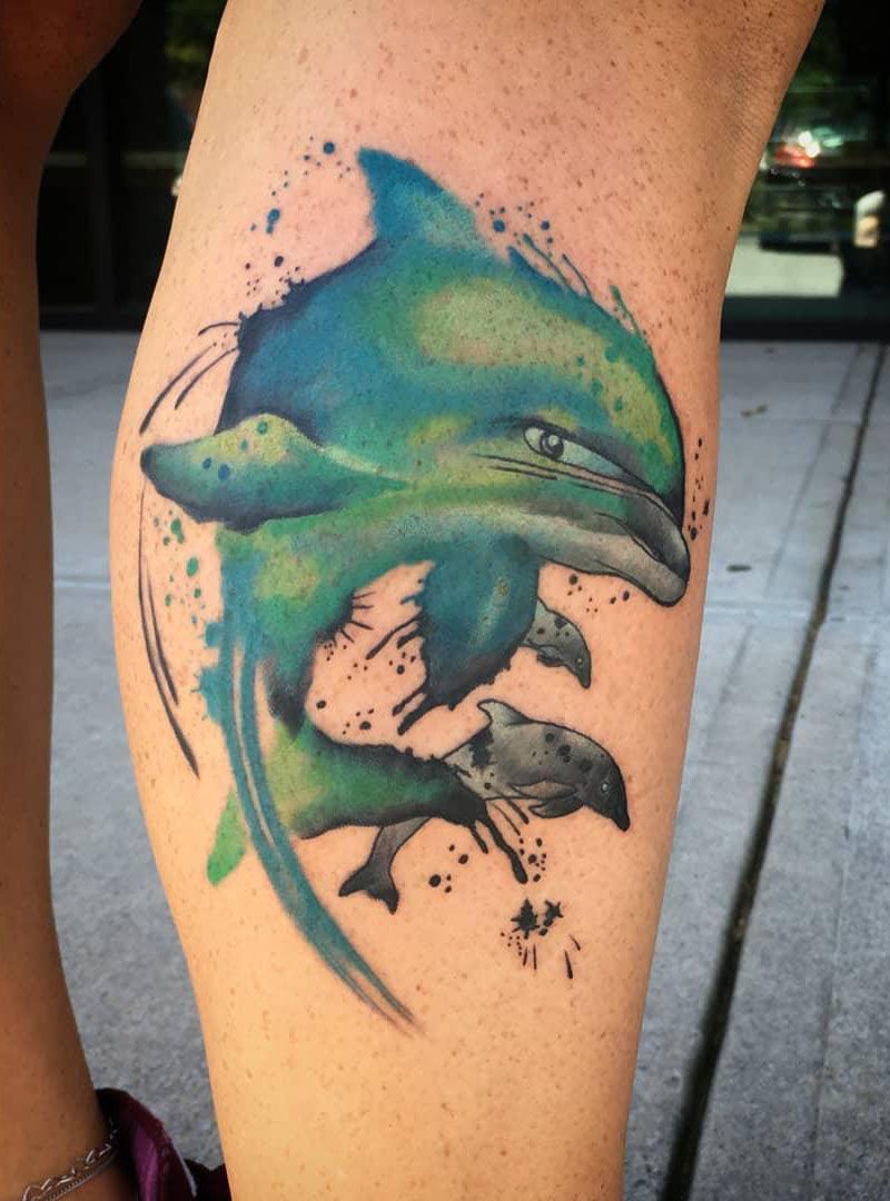 30 Elegant Dolphin Tattoos You Will Love