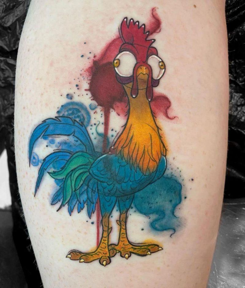 30 Unique Rooster Tattoos You Must Love
