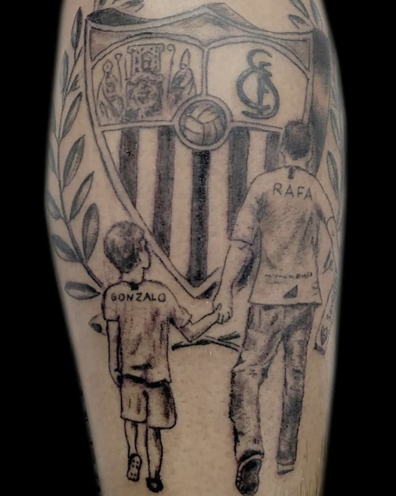 30 Elegant Football Tattoos For Your Next Ink