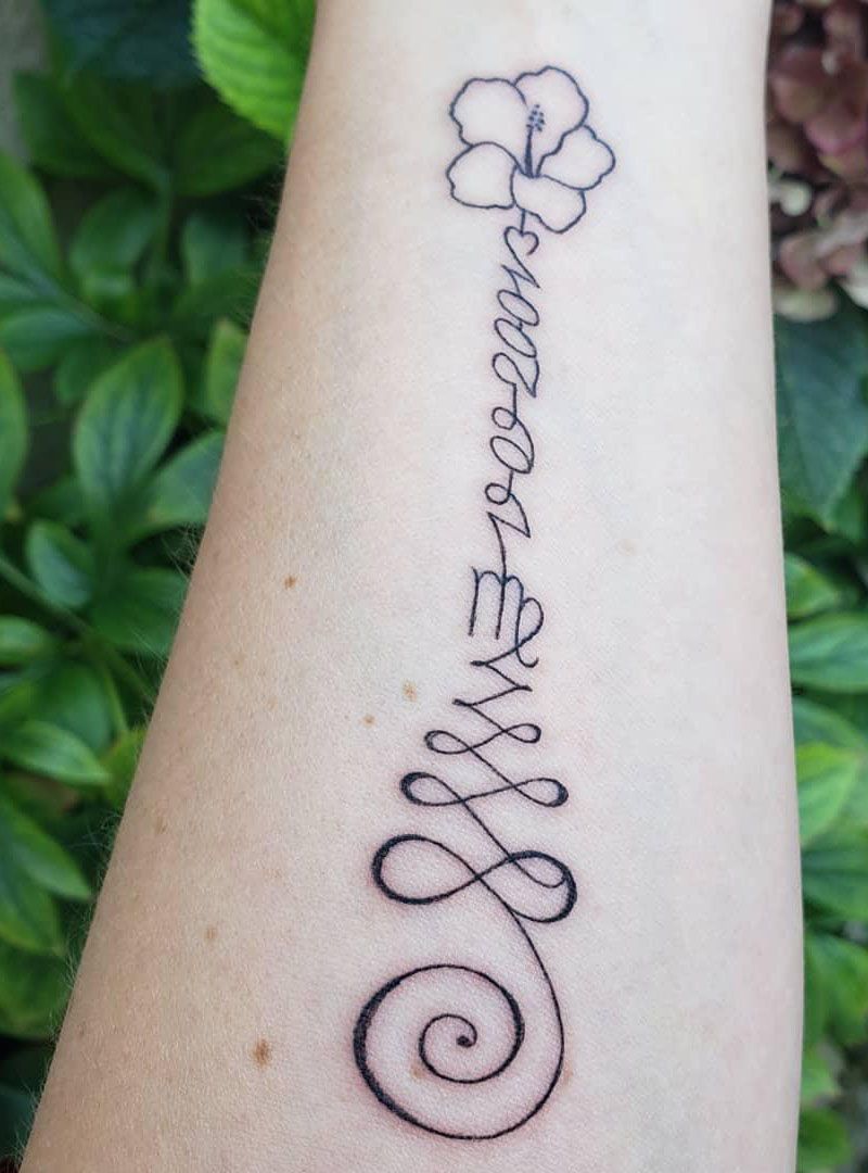 30 Fabulous Unalome Tattoos You Will Fall In Love With