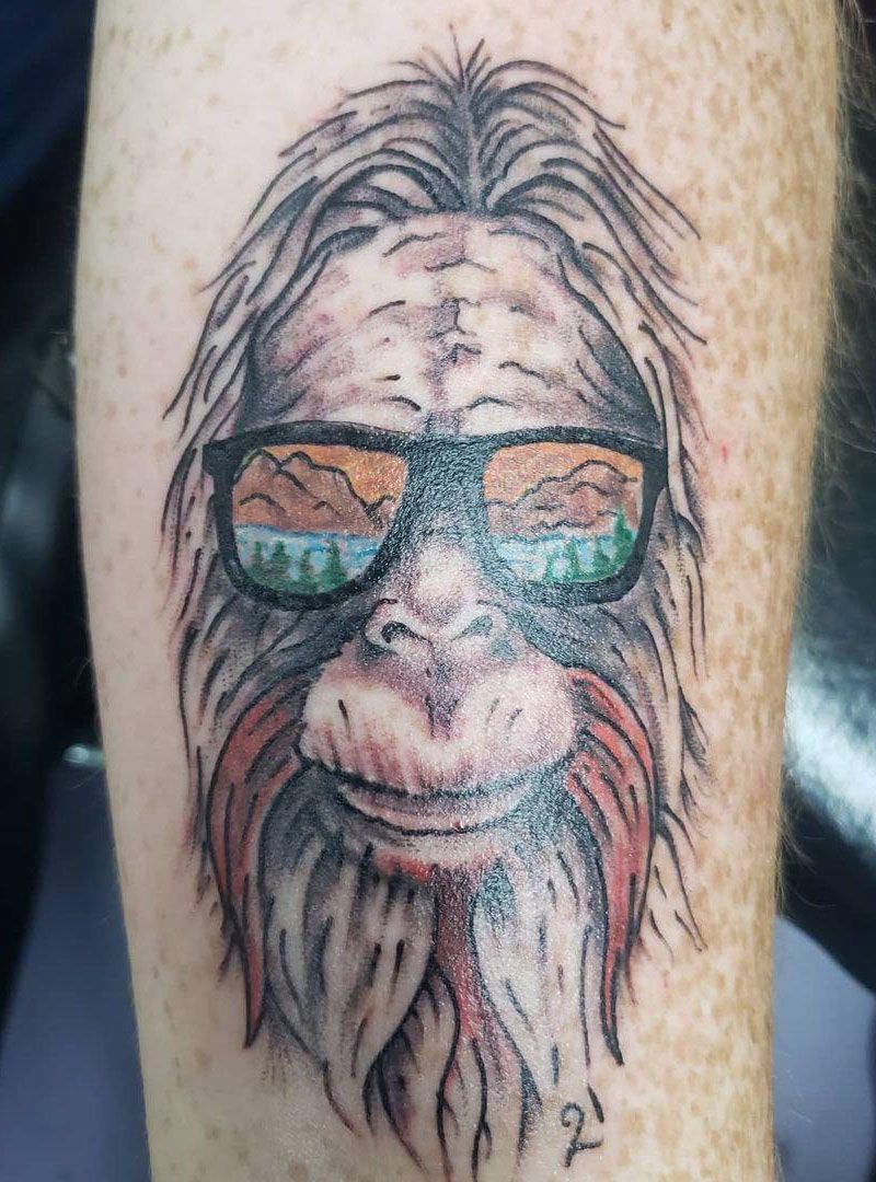 30 Unique Bigfoot Tattoos You Can Copy