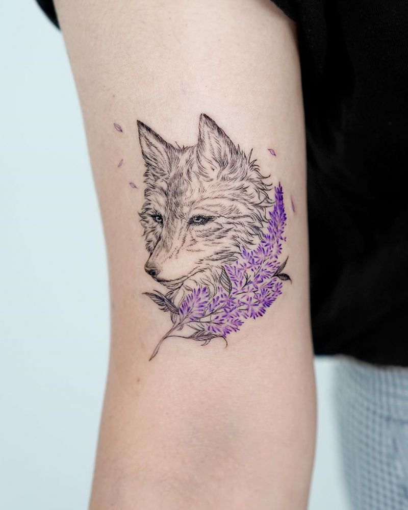 30 Unique Lilac Tattoos You Can Copy