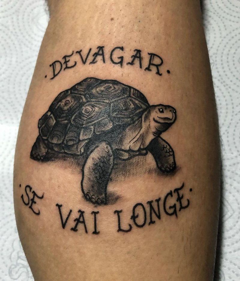 30 Gorgeous Tortoise Tattoos Give You Inspiration