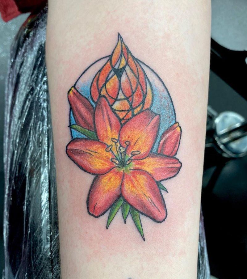 30 Gorgeous Lily Tattoos Make You Attractive