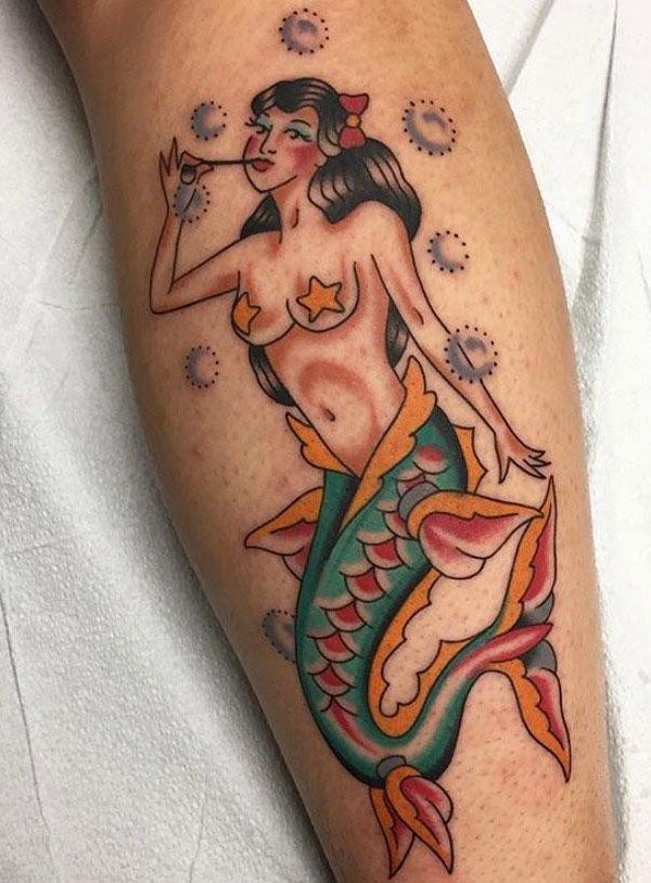 30 Elegant Mermaid Tattoos You Can Copy