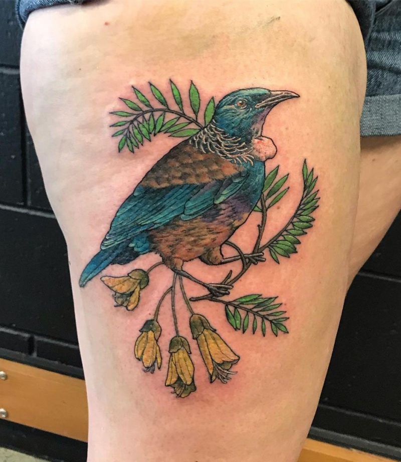 30 Elegant Tui Tattoos For Your Next Ink