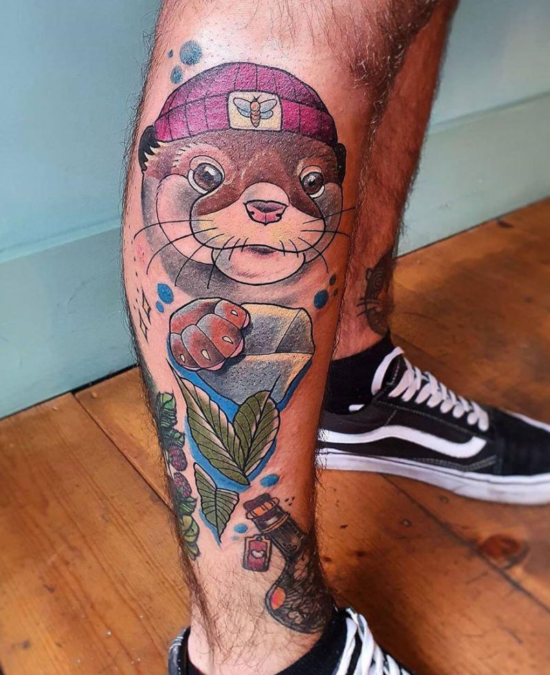 30 Cute Otter Tattoos You Must Try