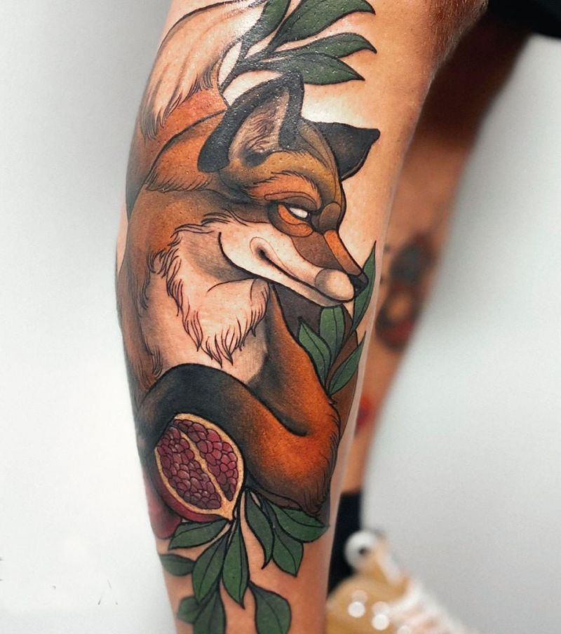 30 Beautiful Pomegranate Tattoos You Must Try