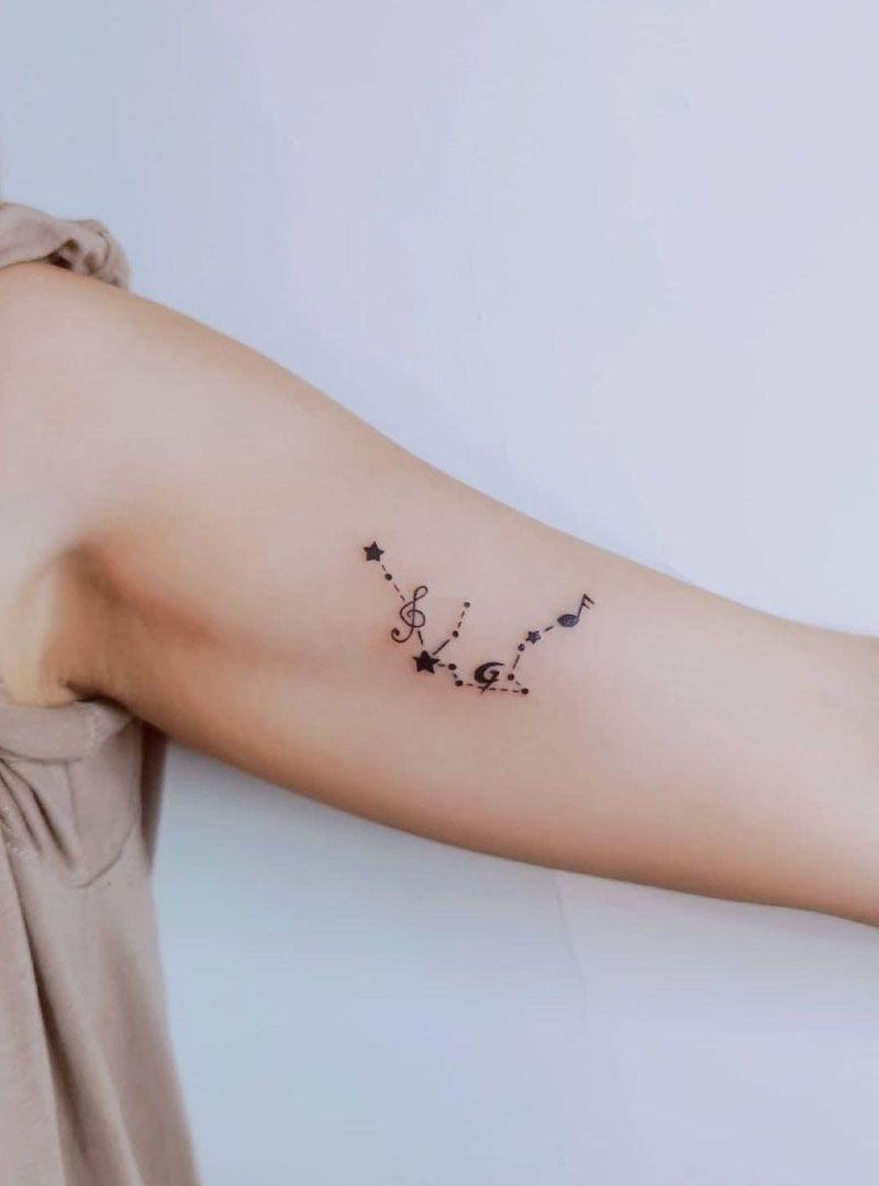 30 Beautiful Aquarius Tattoos You Must Love