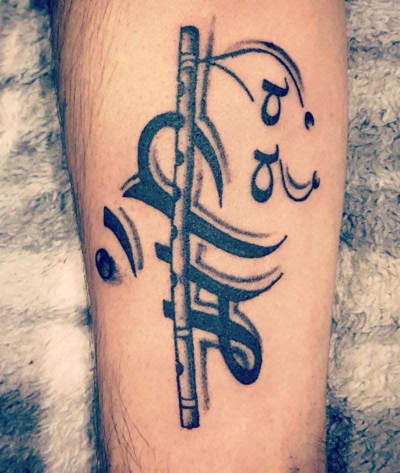 30 Elegant Flute Tattoos You Will Love
