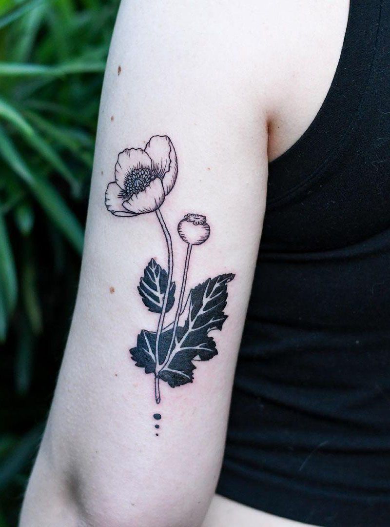 30 Elegant Poppy Tattoos You Can Copy