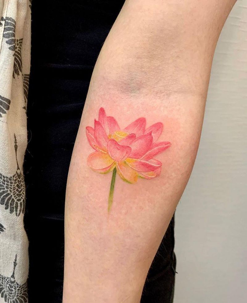 30 Unique Lotus Flower Tattoos You Must Try
