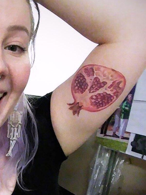 30 Beautiful Pomegranate Tattoos You Must Try