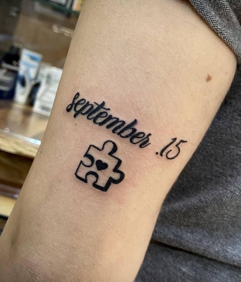 30 Unique Puzzle Tattoos to Inspire You