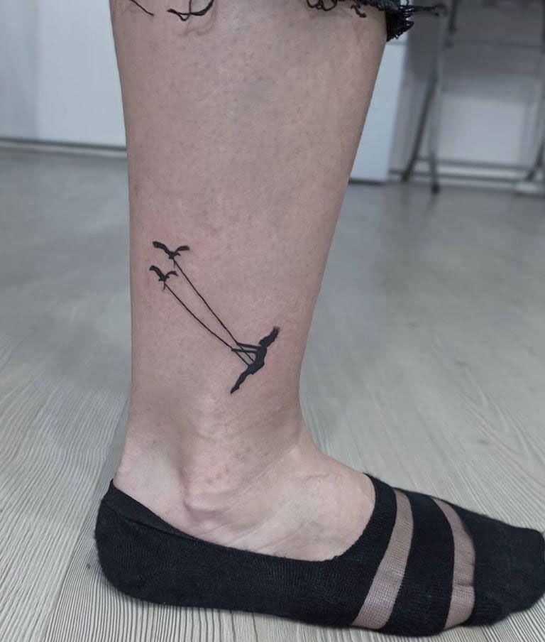 30 Unique Swing Tattoos You Must Love