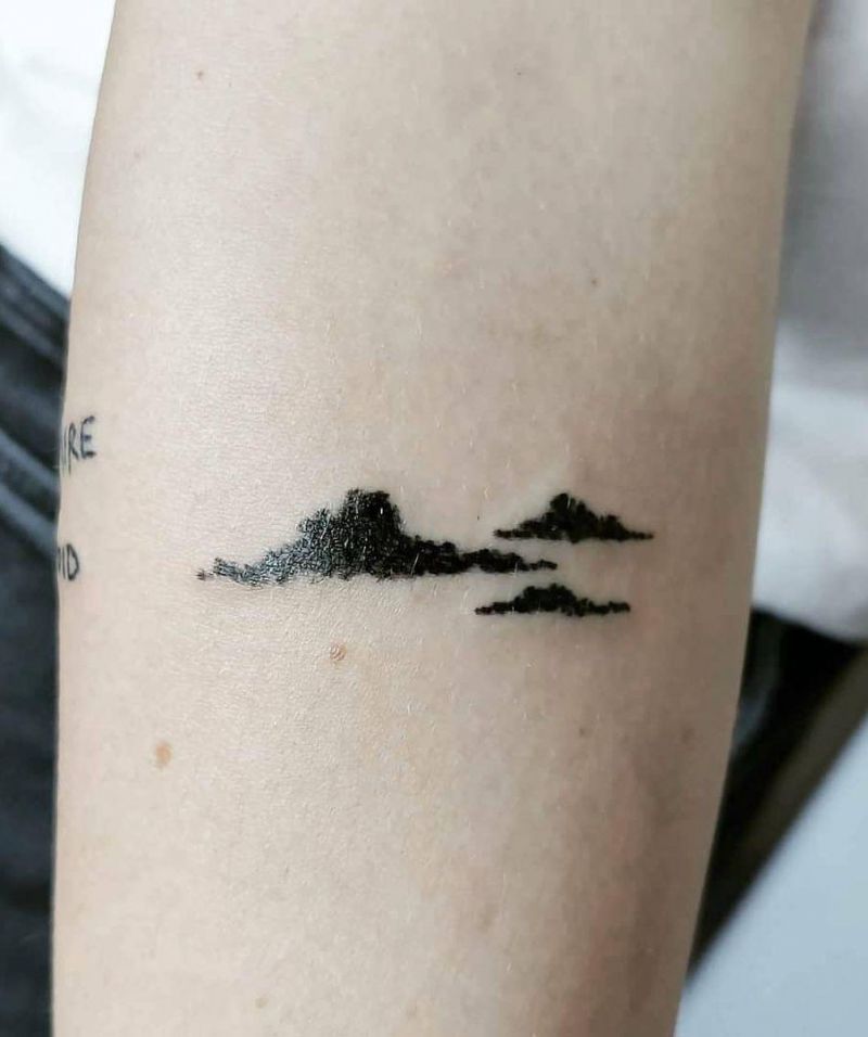 30 Elegant Cloud Tattoos You Must Try