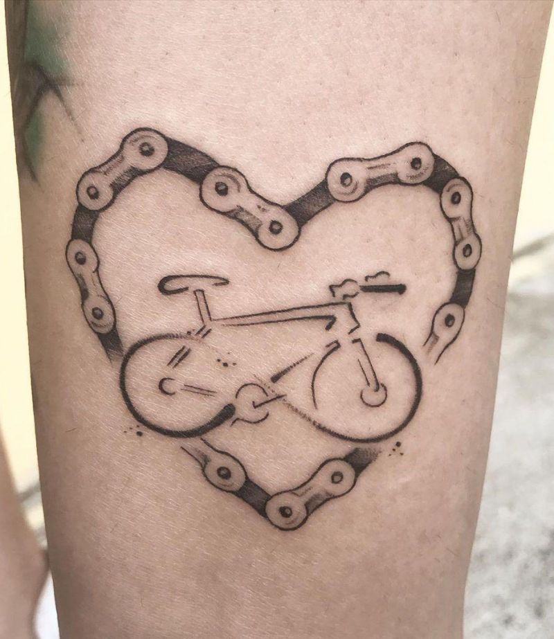 30 Unique Bicycle Tattoos for Your Next Ink
