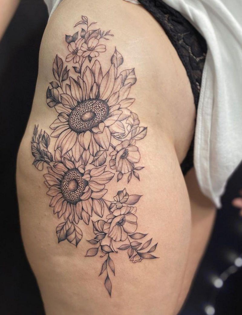 30 Elegant Sunflower Tattoos You Must Try