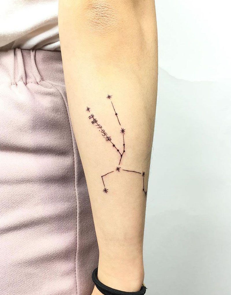 30 Elegant Constellation Tattoos You Must Love