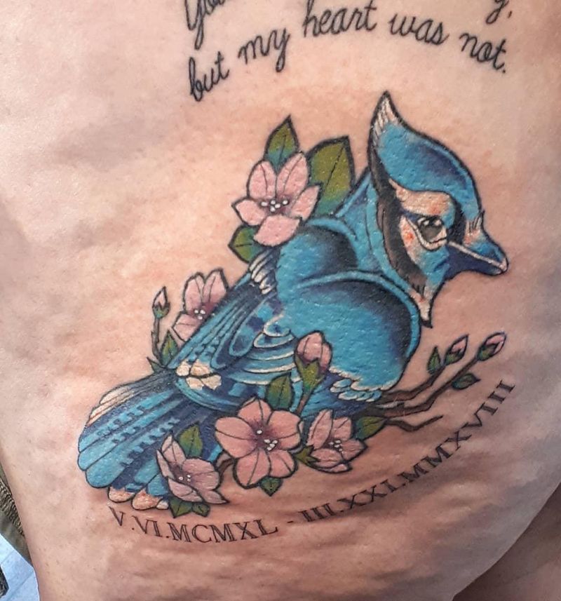 30 Unique Bluejay Tattoos You Can Copy
