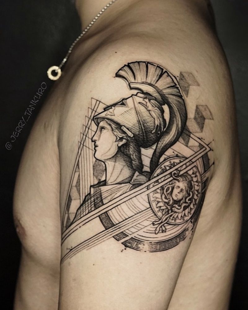 30 Gorgeous Greek Mythology Tattoos You Must Try