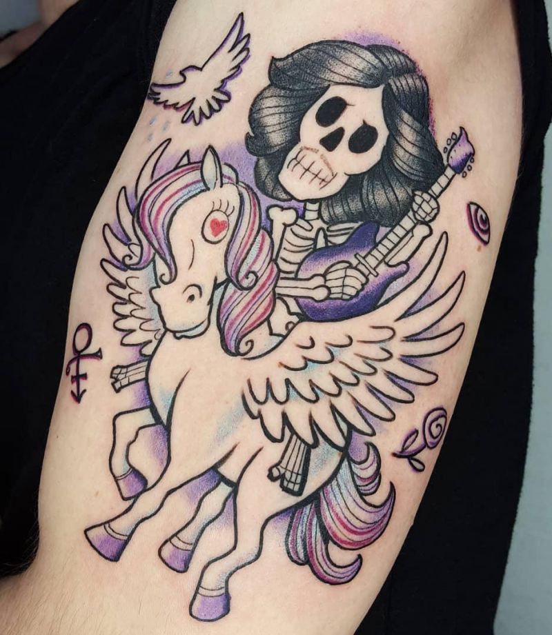 30 Unique Pegasus Tattoos You Can Copy