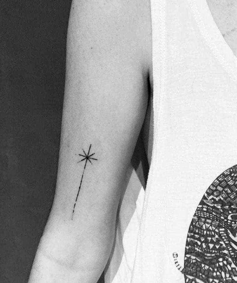 30 Unique Shooting Star Tattoos You Will Love