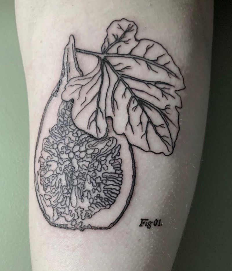 30 Beautiful Fig Tattoos You Can Copy