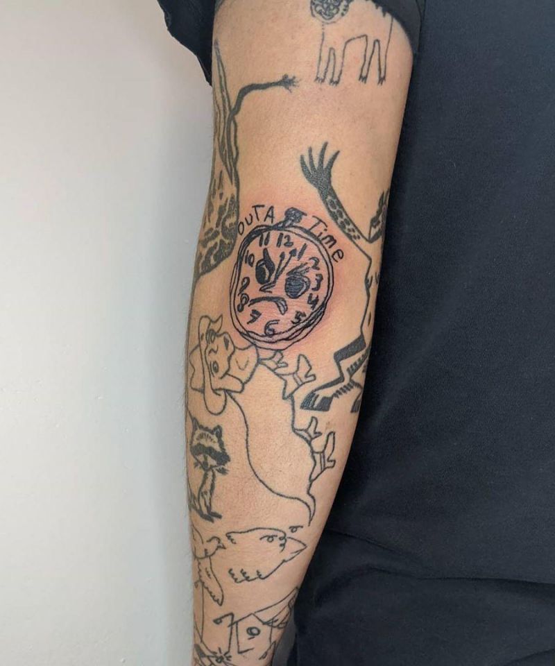 30 Unique Stopwatch Tattoos for Your Inspiration