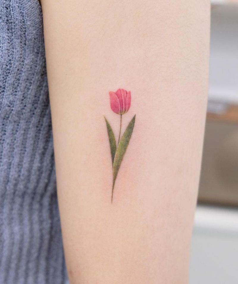 30 Gorgeous Tulip Tattoos You Should Try