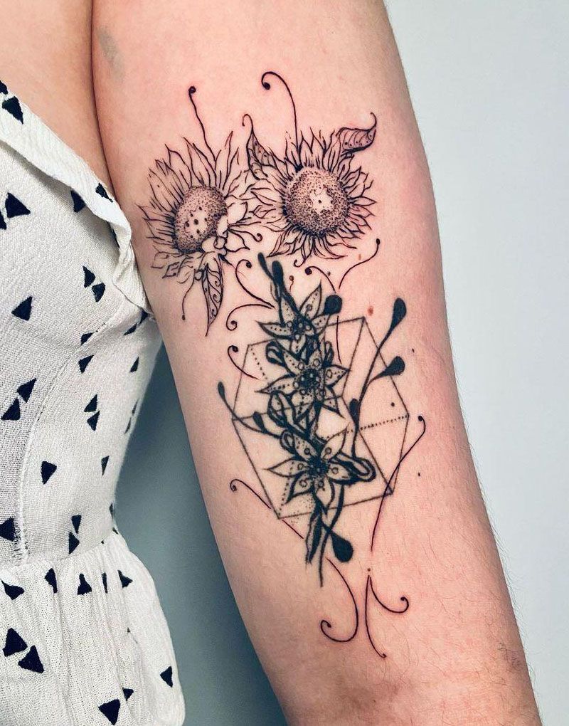 30 Pretty Sketch Tattoos to Inspire You