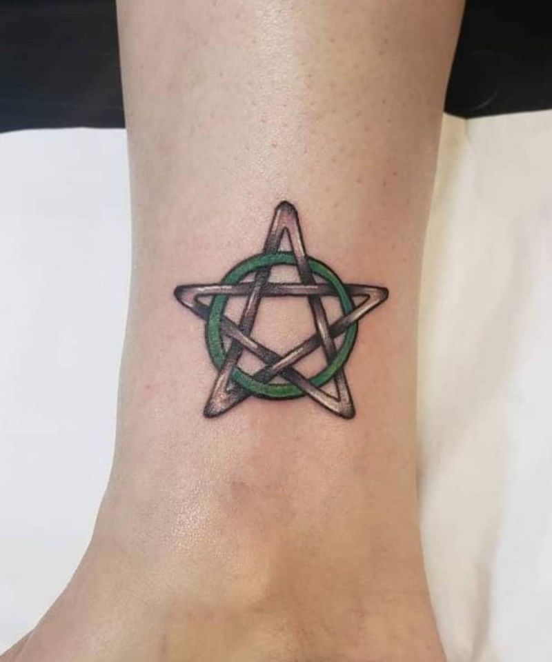 30 Elegant Pentacle Tattoos You Must See