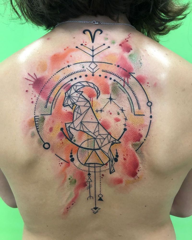 30 Elegant Aries Tattoos You Must Love