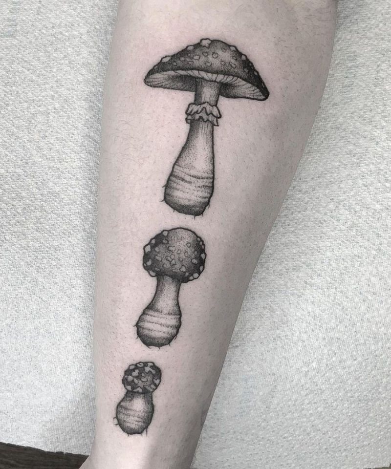 30 Unique Mushroom Tattoos You Must See