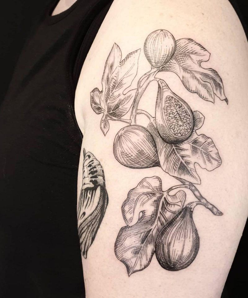 30 Beautiful Fig Tattoos You Can Copy